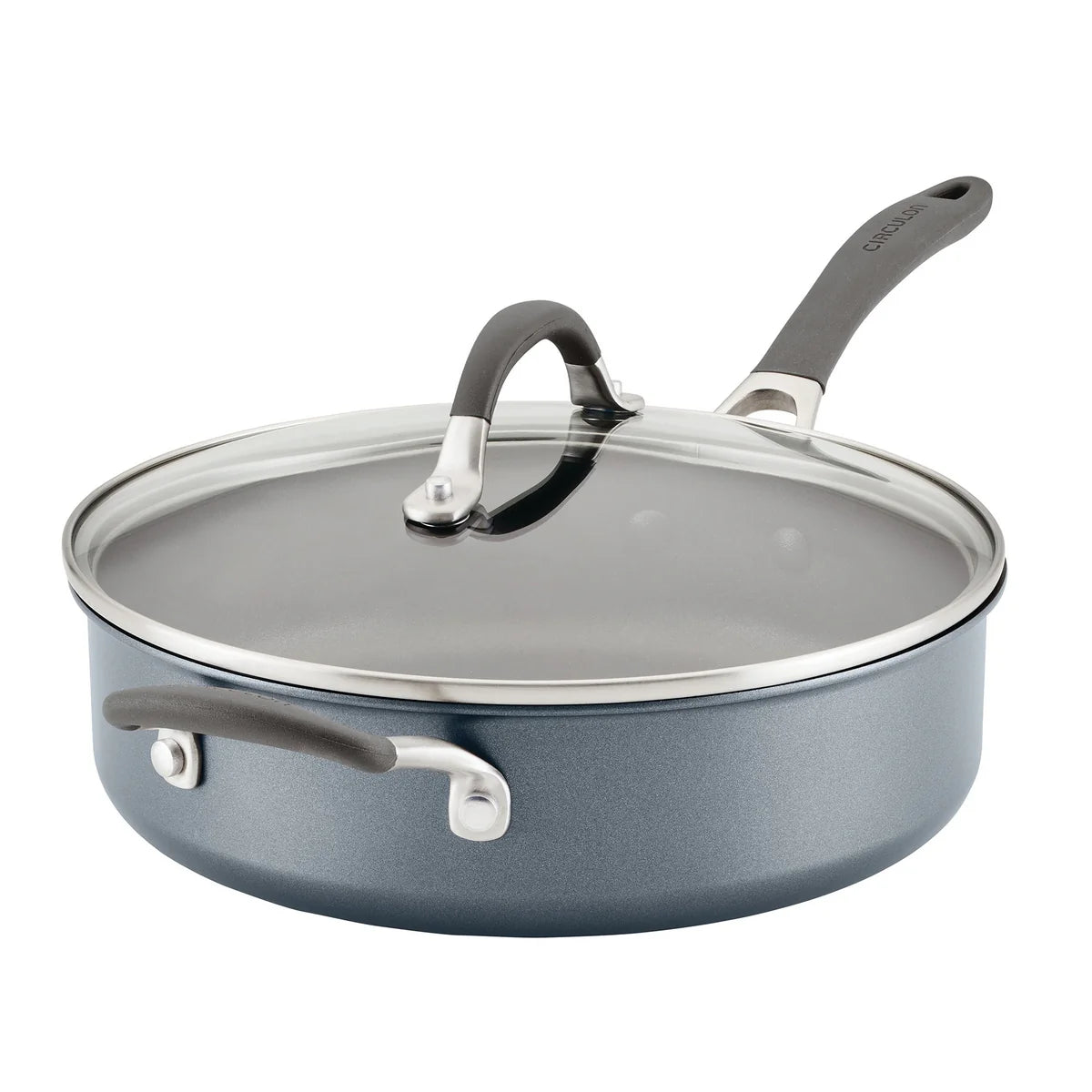 Circulon ScratchDefense A1 Series Extreme Non-Stick Sauté Pan & Lid with Helper Handle (4.7L)
