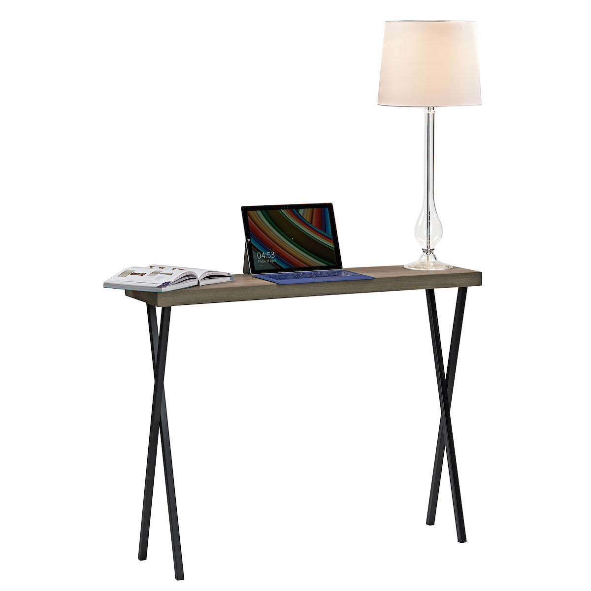 Dar Data Console Table Oak Effect