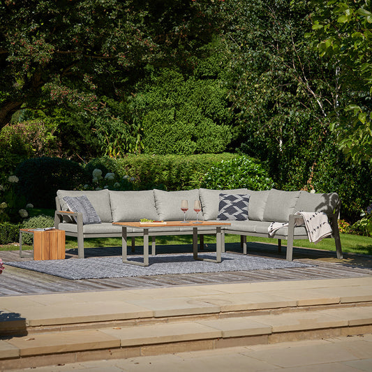 Stockholm Limestone Outdoor Seating Set