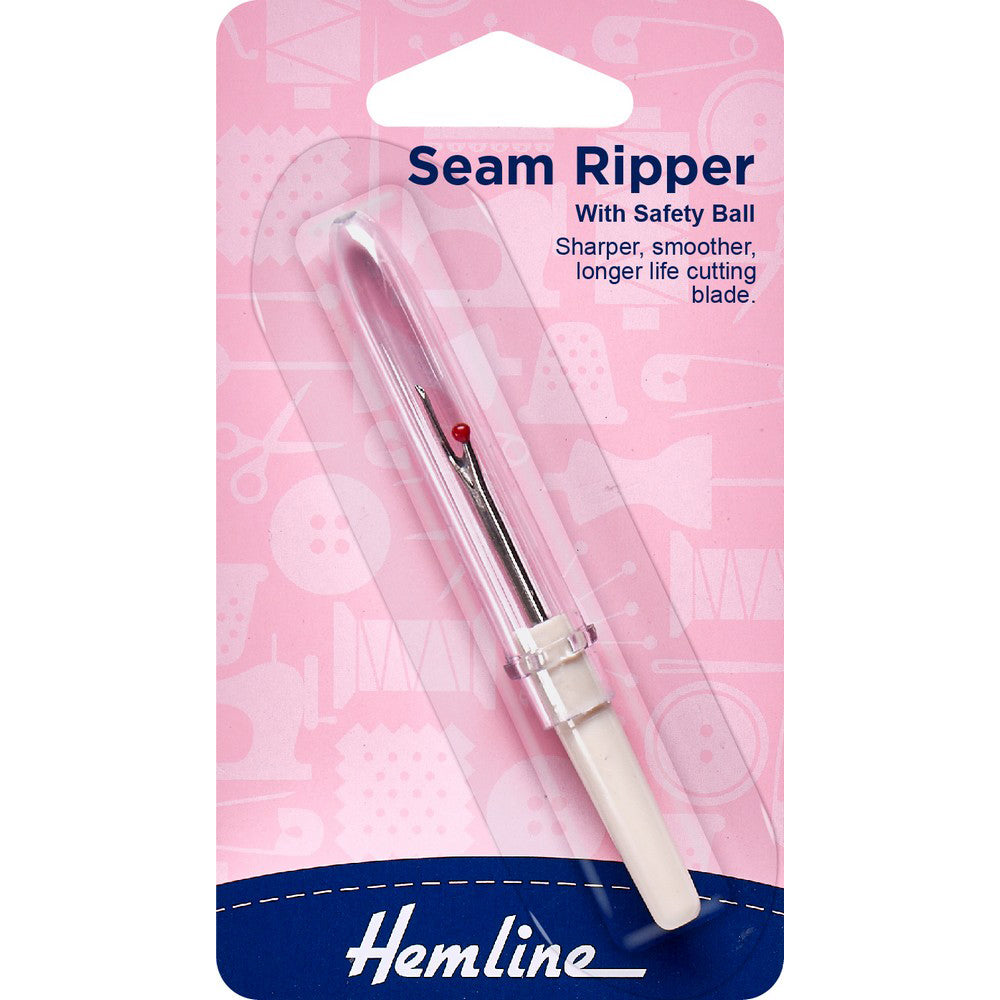Hemline Seam Ripper with safety ball Small 1 pc