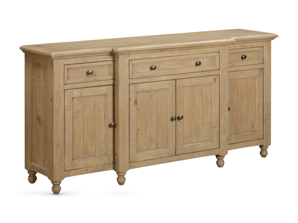 Chateau Rustic 4 Door 3 Drawer Sideboard
