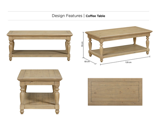 Chateau Rustic Coffee Table