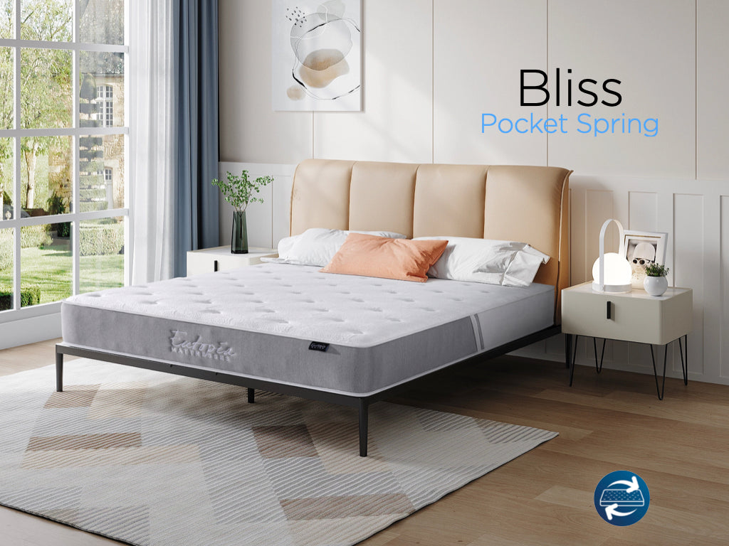 Eutopia Bliss Memory Foam Latex Pocket Spring Mattress