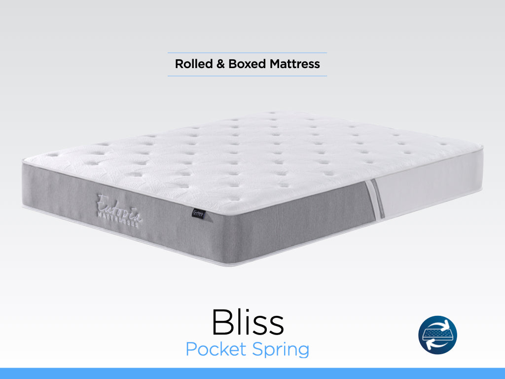 Eutopia Bliss Memory Foam Latex Pocket Spring Mattress