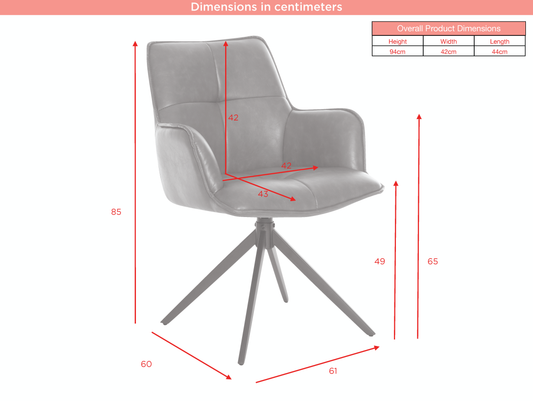 Jacob Fabric Dining Chair