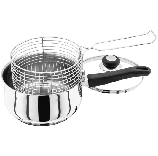 Judge Vista 20cm Chip Pan with Basket