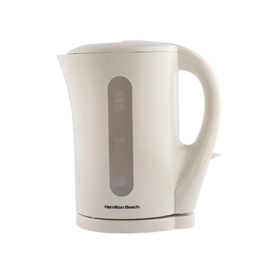 Hamilton Beach Essential 1.7L Kettle in Cream