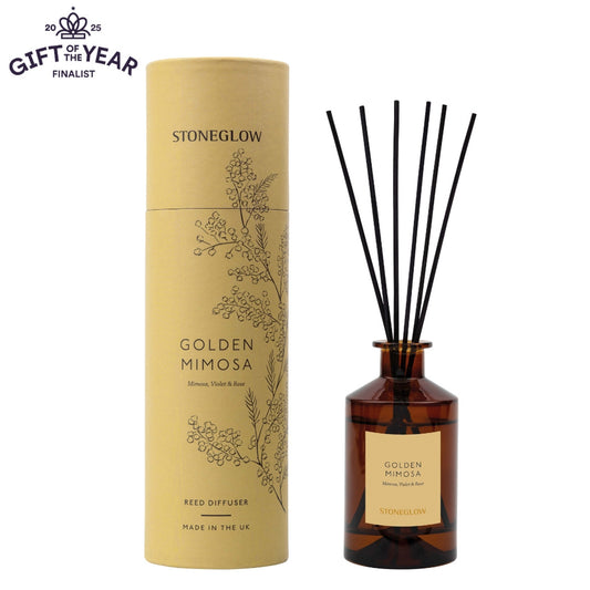 Stoneglow Mimosa, Violet & Rose Scented Reed Diffuser 160ml