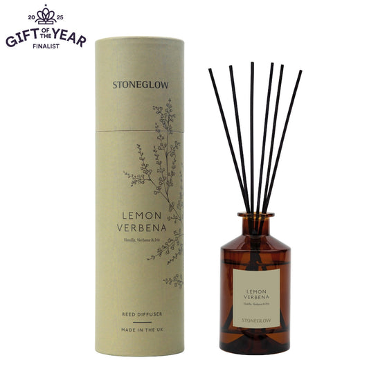Stoneglow Vanilla, Verbena & Iris Scented Reed Diffuser 160ml