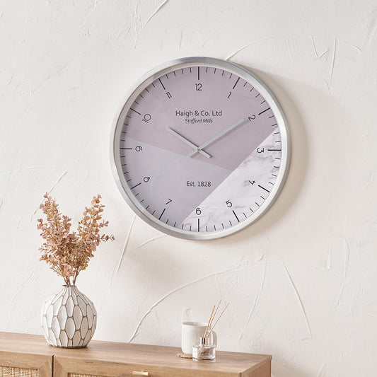 Metal Printed Face Wall Clock