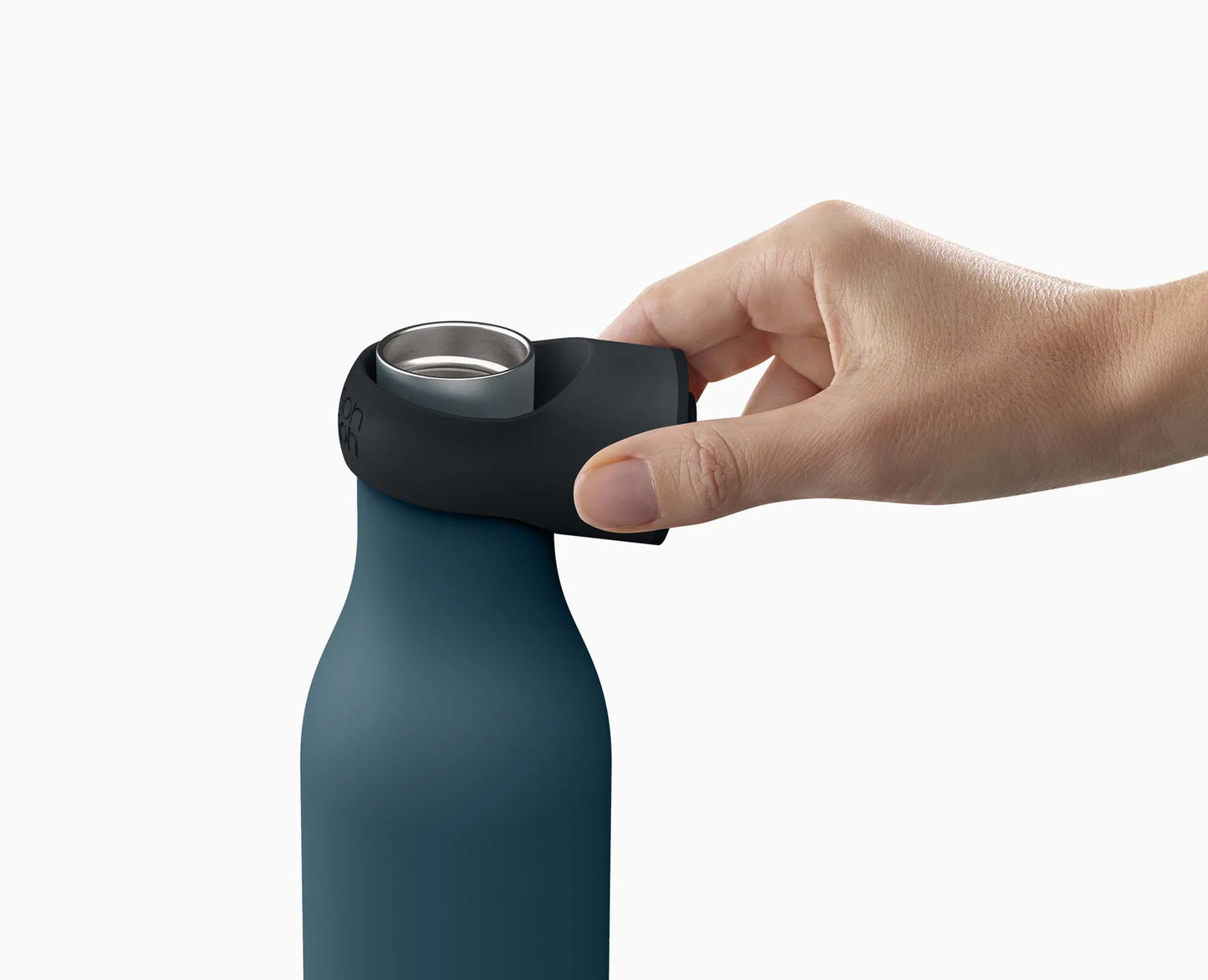 Joseph & Joseph Loop™ 500ml Stainless-steel Blue Vacuum Insulated Water Bottle