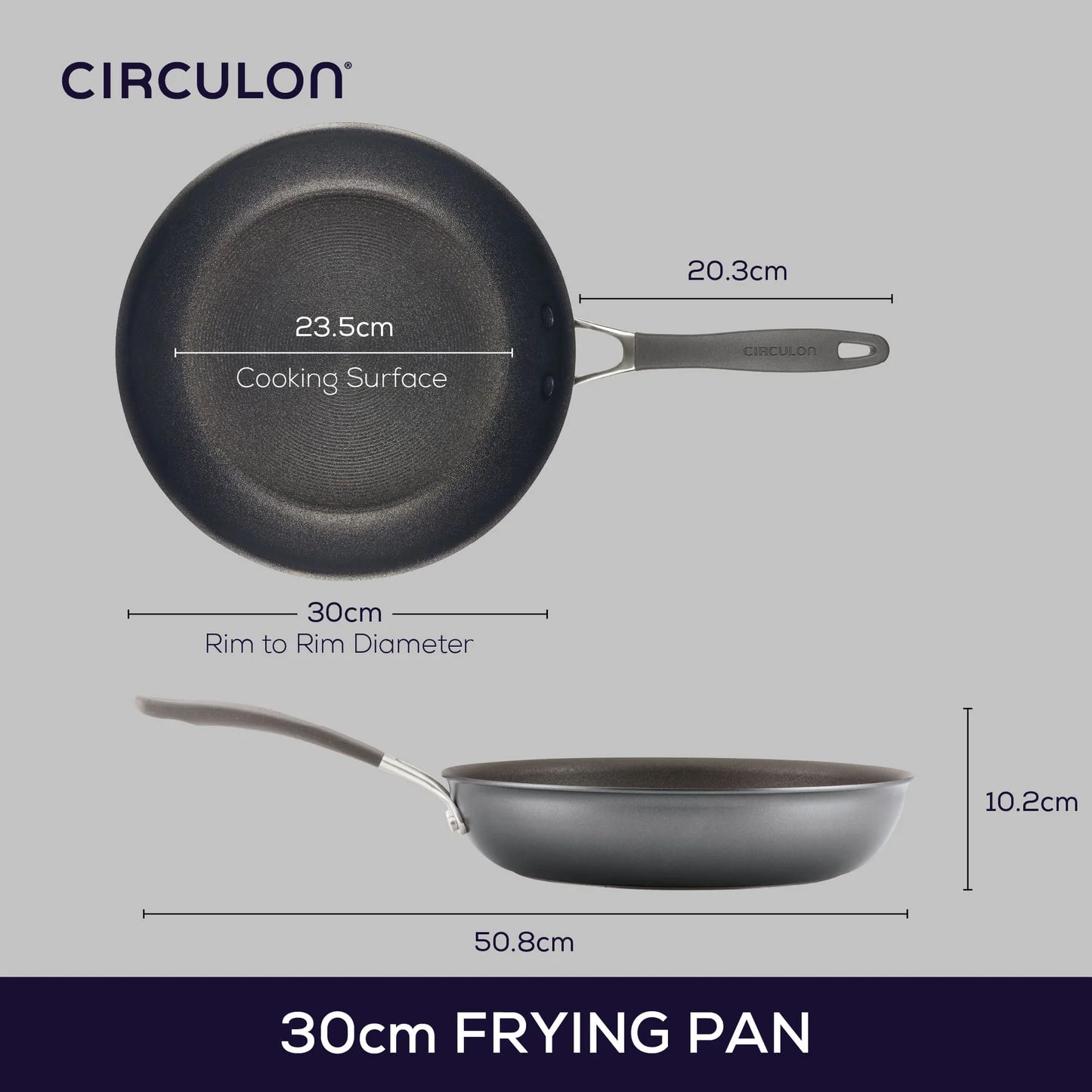 Circulon ScratchDefense A1 Series Extreme Non-Stick Induction Frying Pan