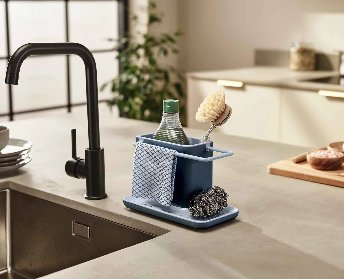 Joseph & Joseph Caddy™ Grey Kitchen Sink Organiser