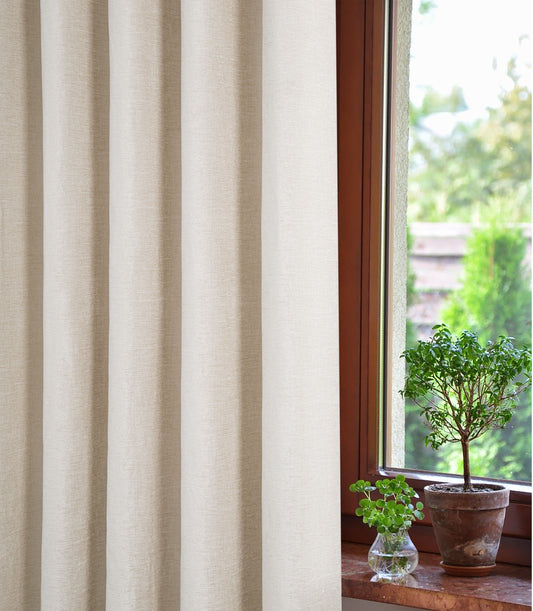 Style Amberly Natural Ready Made Curtains