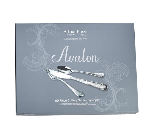 Arthur Price Avalon Stainless Steel 60 Piece 8 Person Box Set