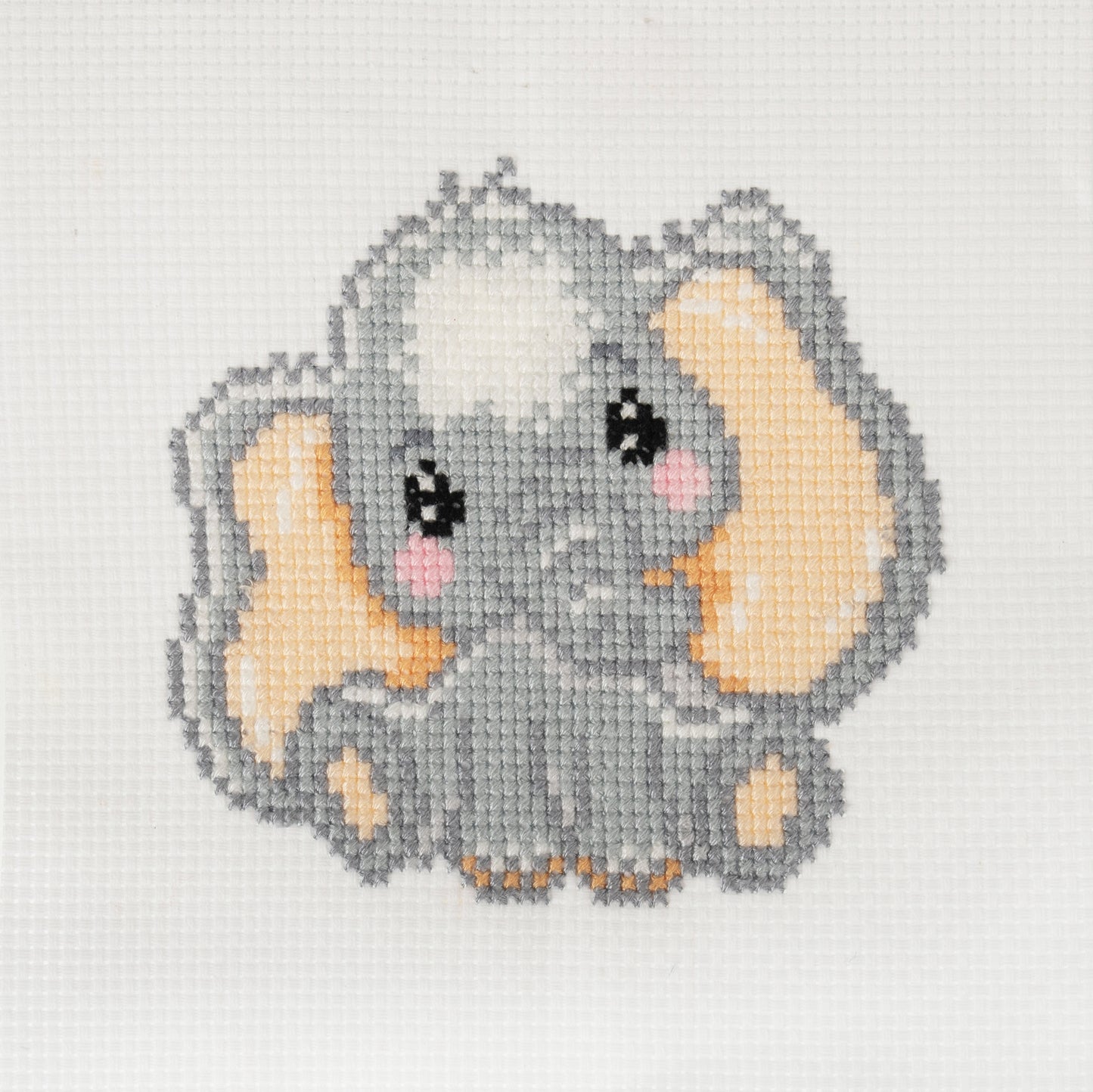 Groves Counted Cross Stitch Kit: Mini: Elephant
