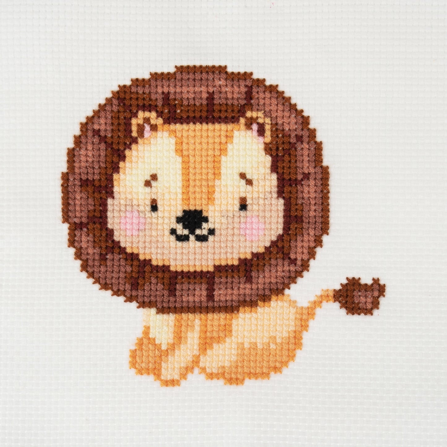 Groves Counted Cross Stitch Kit: Mini: Lion