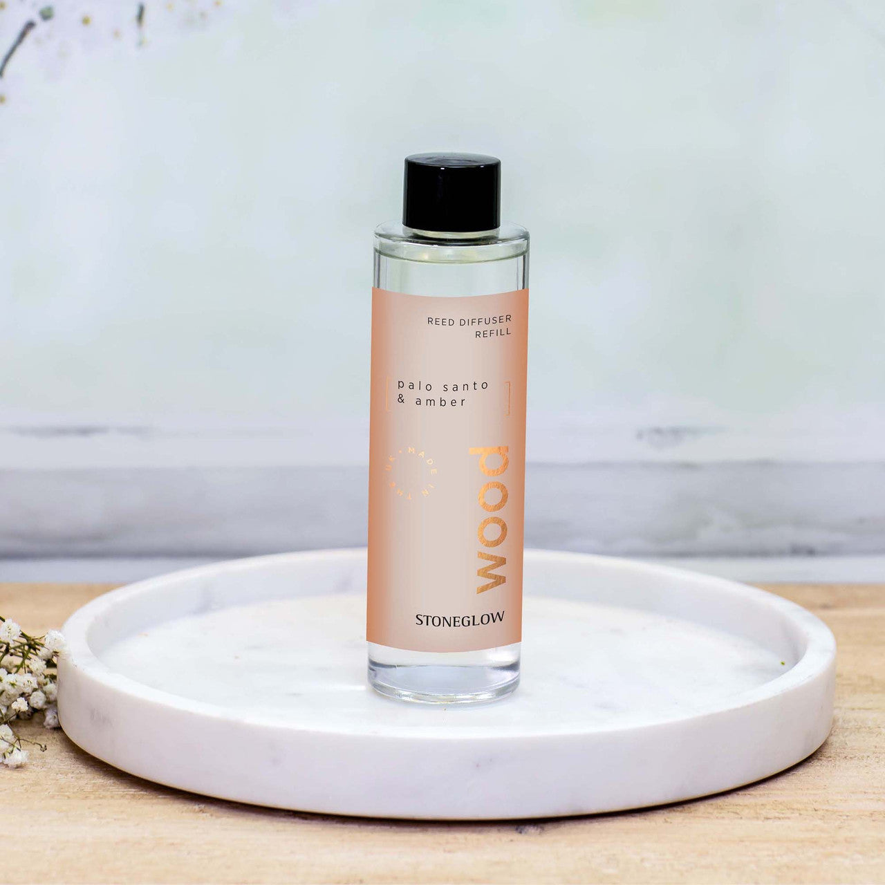 Stoneglow Palo Santo & Amber Reed Diffuser Refill 210ml