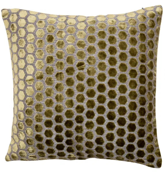 Malini Large Jorvik Olive Cushion