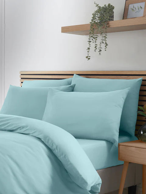 Catherine Lansfield So Soft Non-Iron Duvet Set in Blue