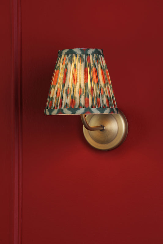 Dar Navarro Rechargeable Wall Light Matt Antique Brass Bracket Only LED