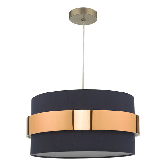 Dar Oki Easy Fit Navy Blue Shade with Copper Band