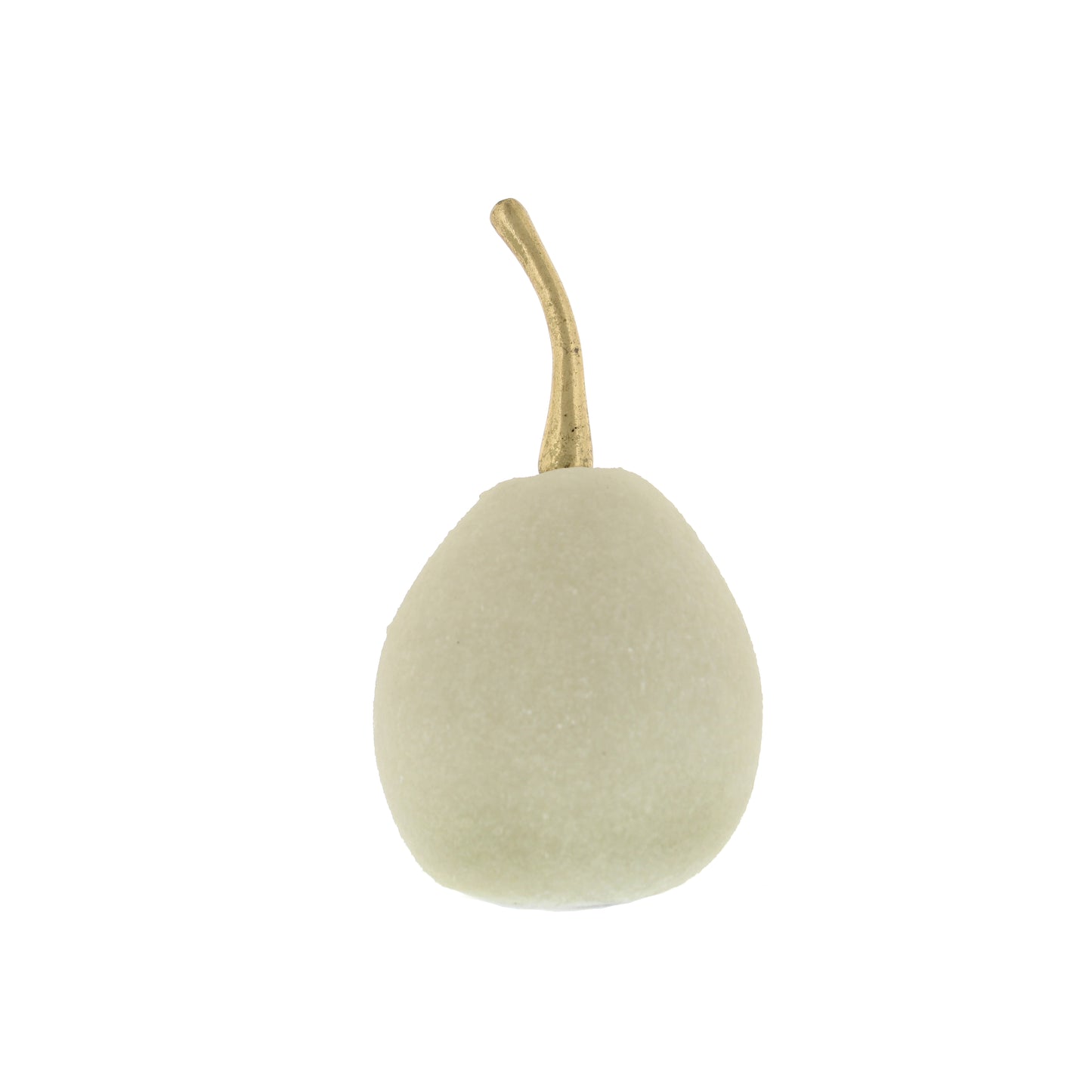 Otters Brook Resin White Pear in Quartz Sand Finish (15cm)