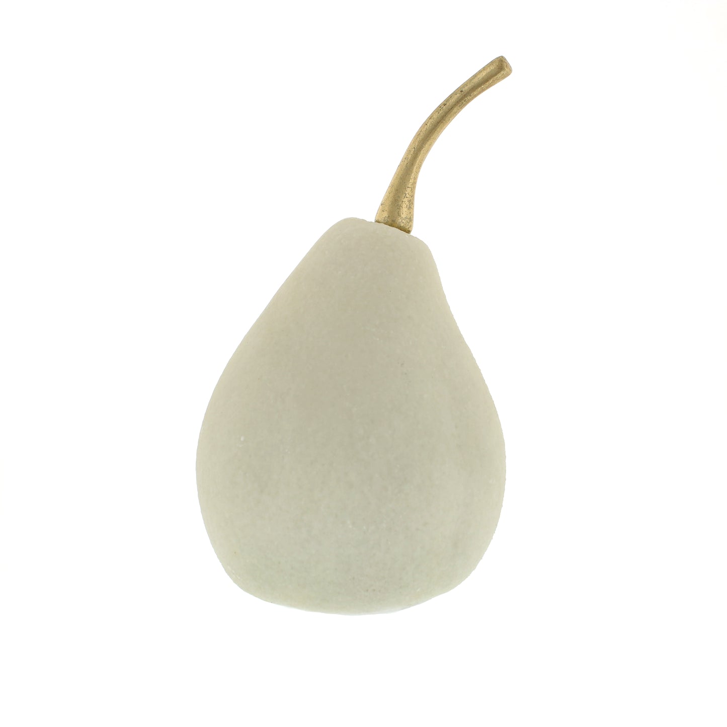 Otters Brook Resin White Pear in Quartz Sand Finish (20cm)