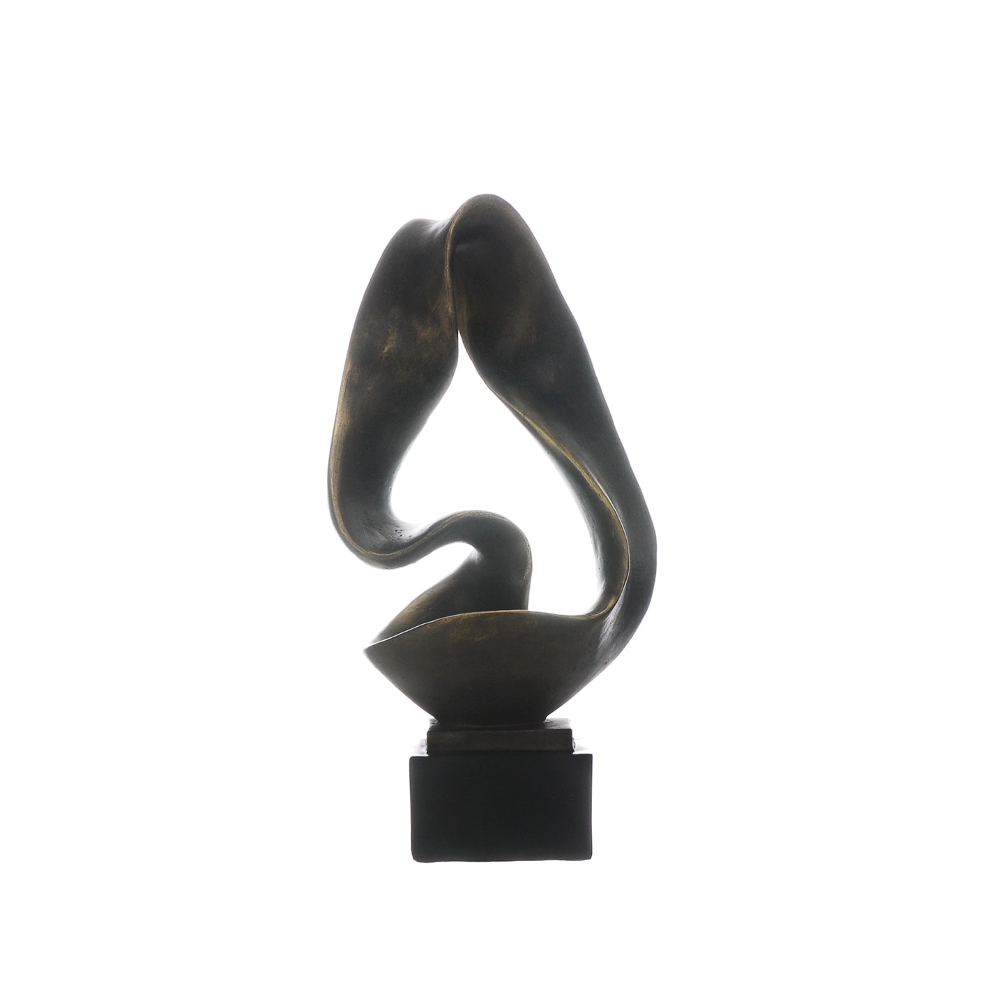 Otters Brook Bronze Hammered Effect Sculpture