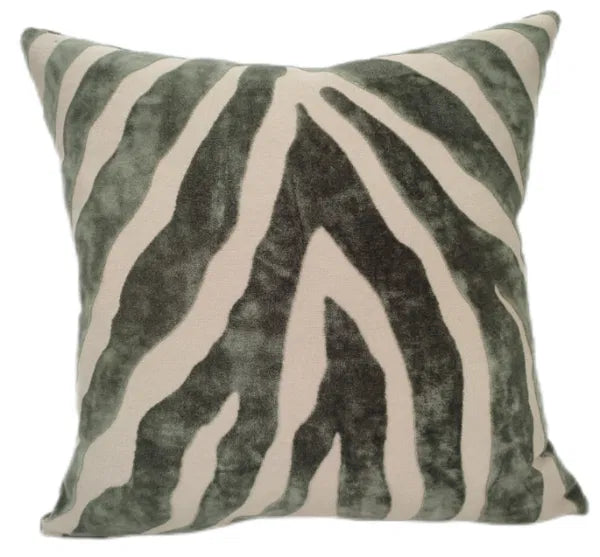 Paul Moneypenny Zebedeedodah Sage Cushion
