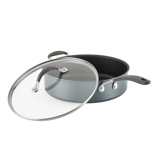 Circulon ScratchDefense A1 Series Extreme Non-Stick Sauté Pan & Lid with Helper Handle (4.7L)