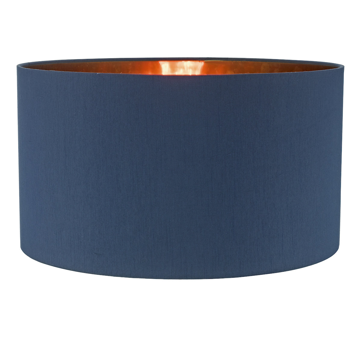 Dar Timon Navy Blue Faux Silk Easy Fit Shade 40cm