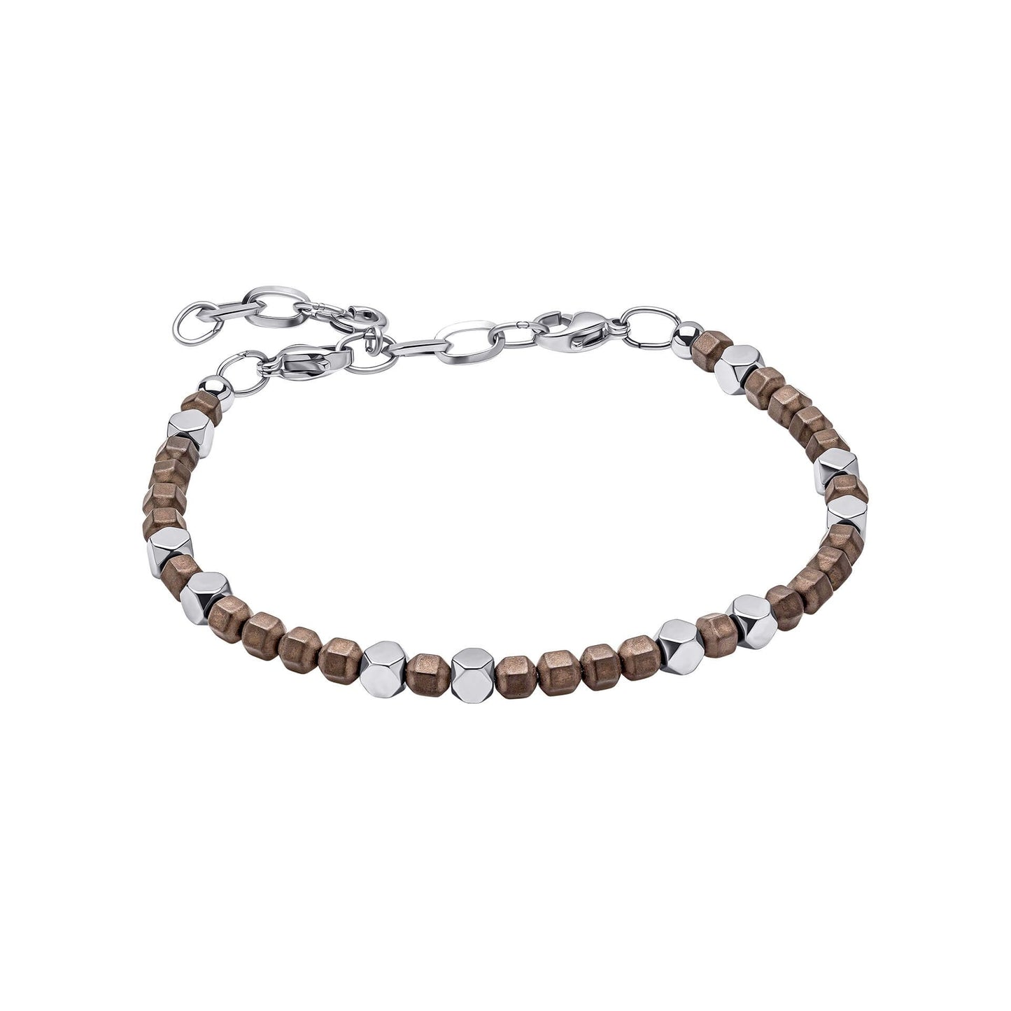 Fred Bennett Brown Hematite Bead Bracelet