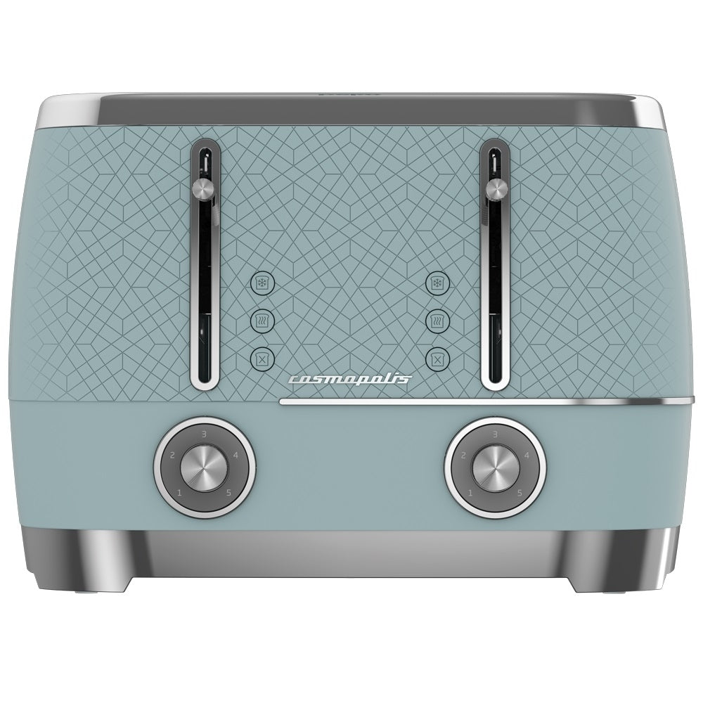 Beko Cosmopolis 4 Slot Toaster in Blue
