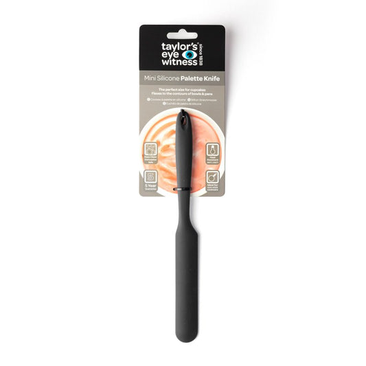 Taylor's Eye Witness Mini Silicone Palette Knife in Black