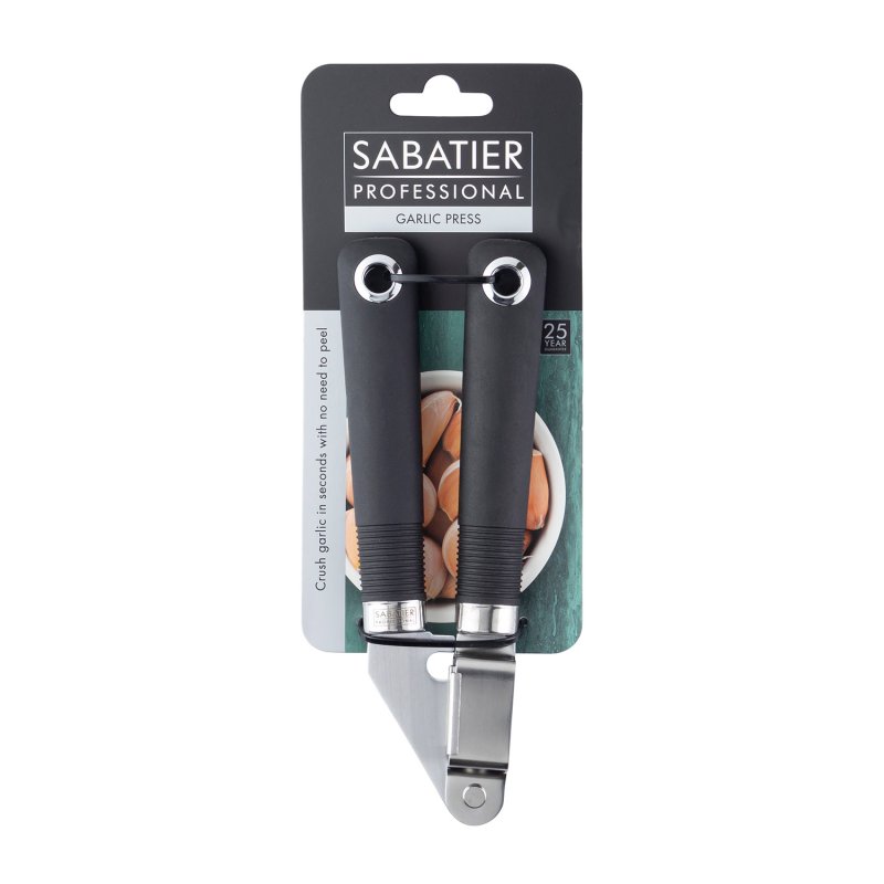 Sabatier Professional Soft Grip Garlic Press