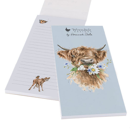 Wrendale Designs 'Daisy Coo' Highland Cow Shopping Pad