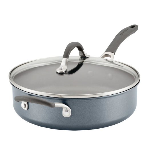 Circulon ScratchDefense A1 Series Extreme Non-Stick Sauté Pan & Lid with Helper Handle (4.7L)