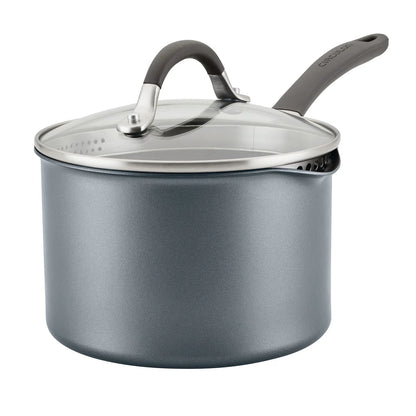 Circulon ScratchDefense A1 Series Extreme Non-Stick Straining Saucepan & Lid