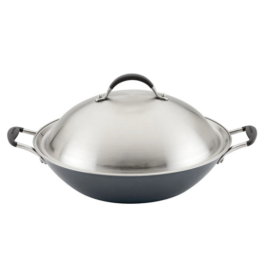 Circulon ScratchDefense A1 Series Extreme Non-Stick Wok & Stainless Steel Lid (36cm)