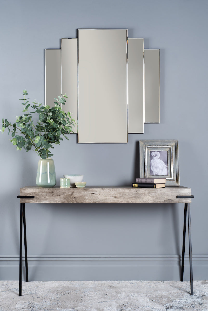 Dar Royan Console Table Concrete Effect