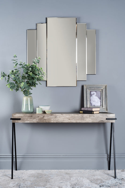 Dar Royan Console Table Concrete Effect