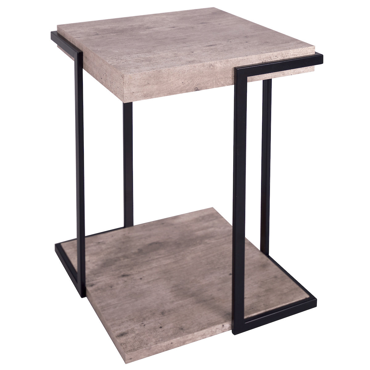 Dar Royan Square Table Concrete Effect