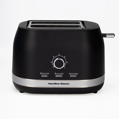 Hamilton Beach 2 Slice Ella Matte Black Toaster