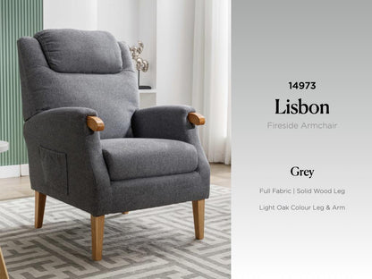 Lisbon Fireside Armchair