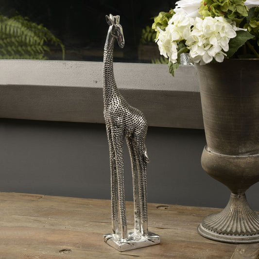 Libra Silver Giraffe Small