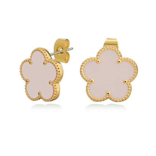 Tipperary Le Fleur Pink Earrings
