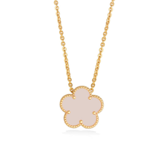 Tipperary Le Fleur Pink Pendant Necklace