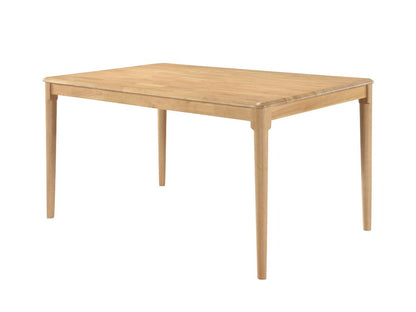 Orlando Oak Dining Set (Includes 4 Chairs & 1 Bench)