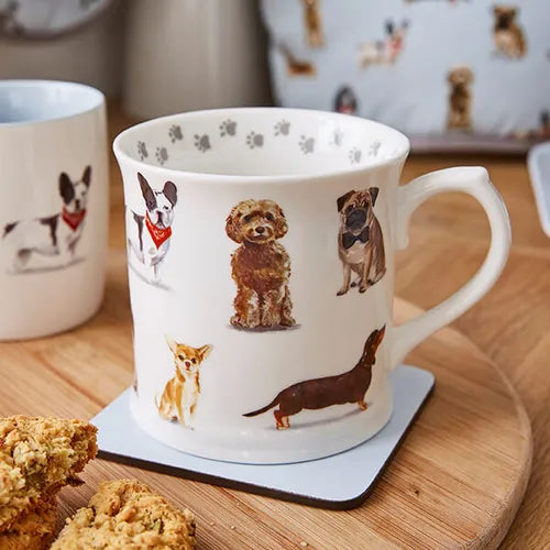 Cooksmart Curious Dogs Tankard Mug